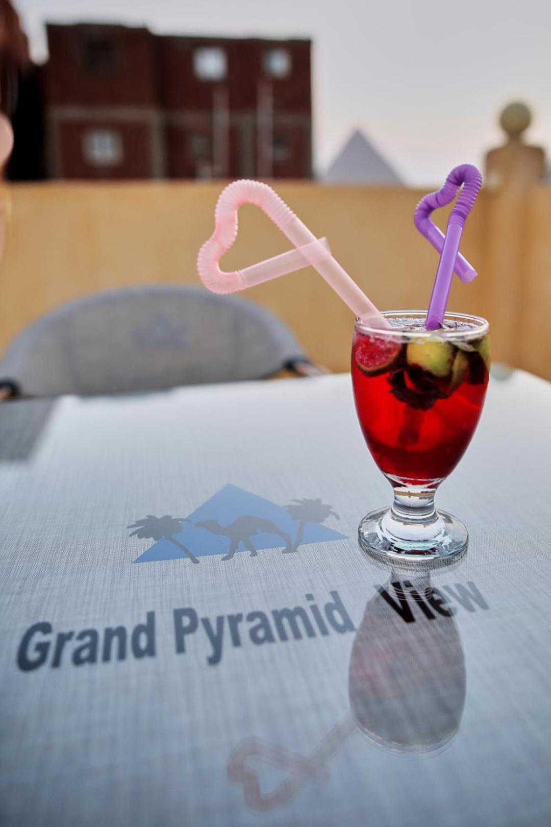 Grand Pyramid View Hotel Kafret el-Gabal Екстериор снимка