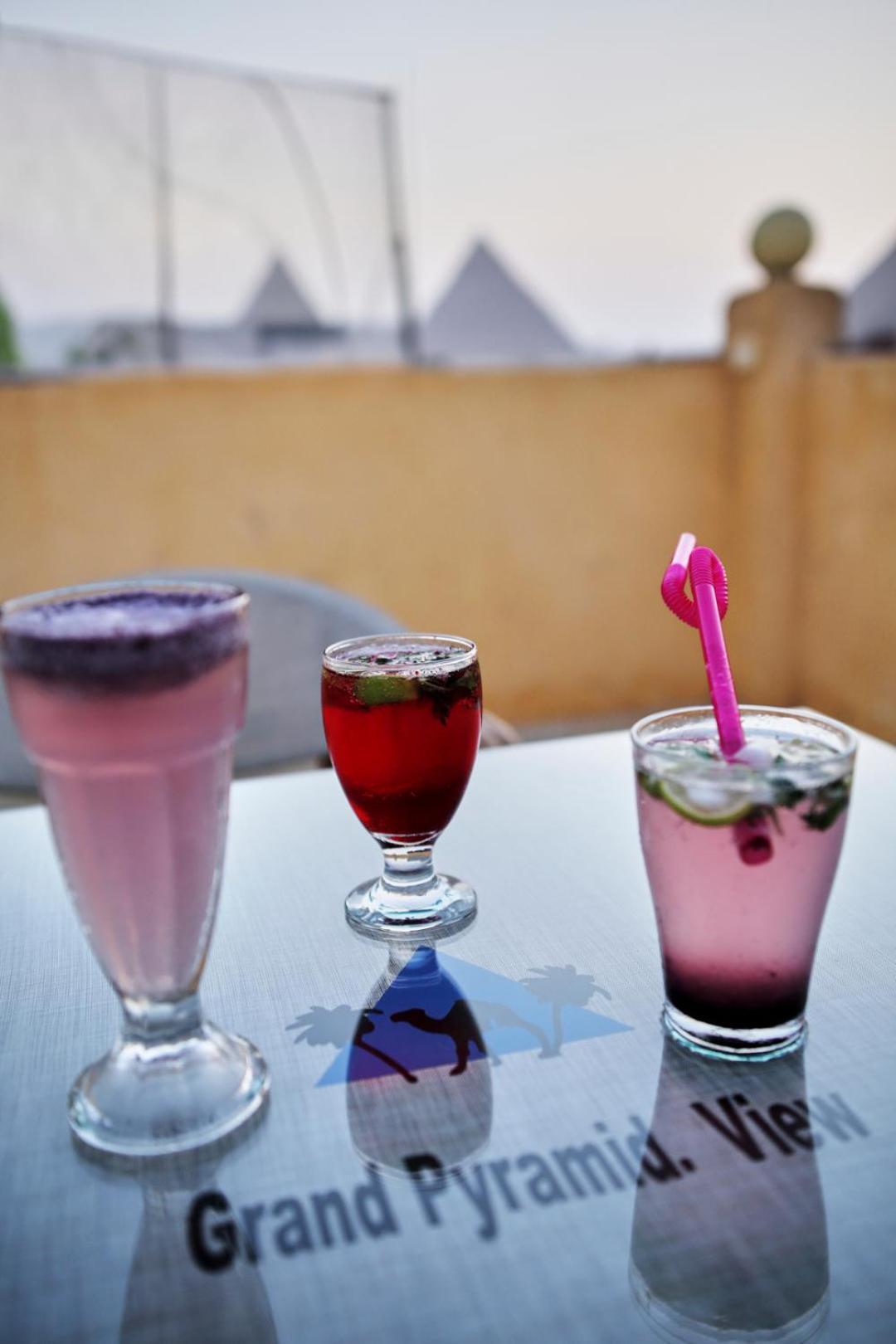 Grand Pyramid View Hotel Kafret el-Gabal Екстериор снимка