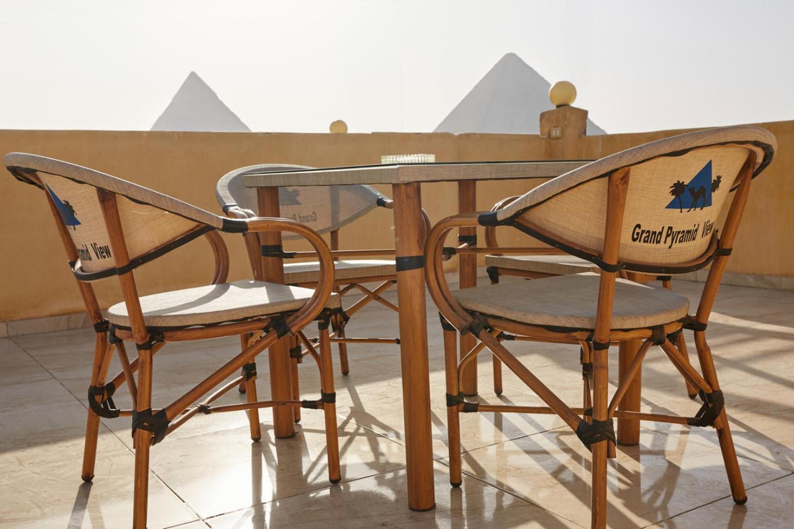 Grand Pyramid View Hotel Kafret el-Gabal Екстериор снимка