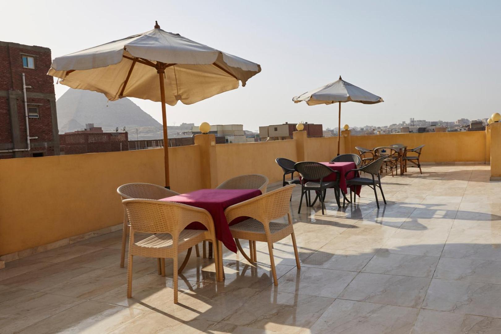 Grand Pyramid View Hotel Kafret el-Gabal Екстериор снимка
