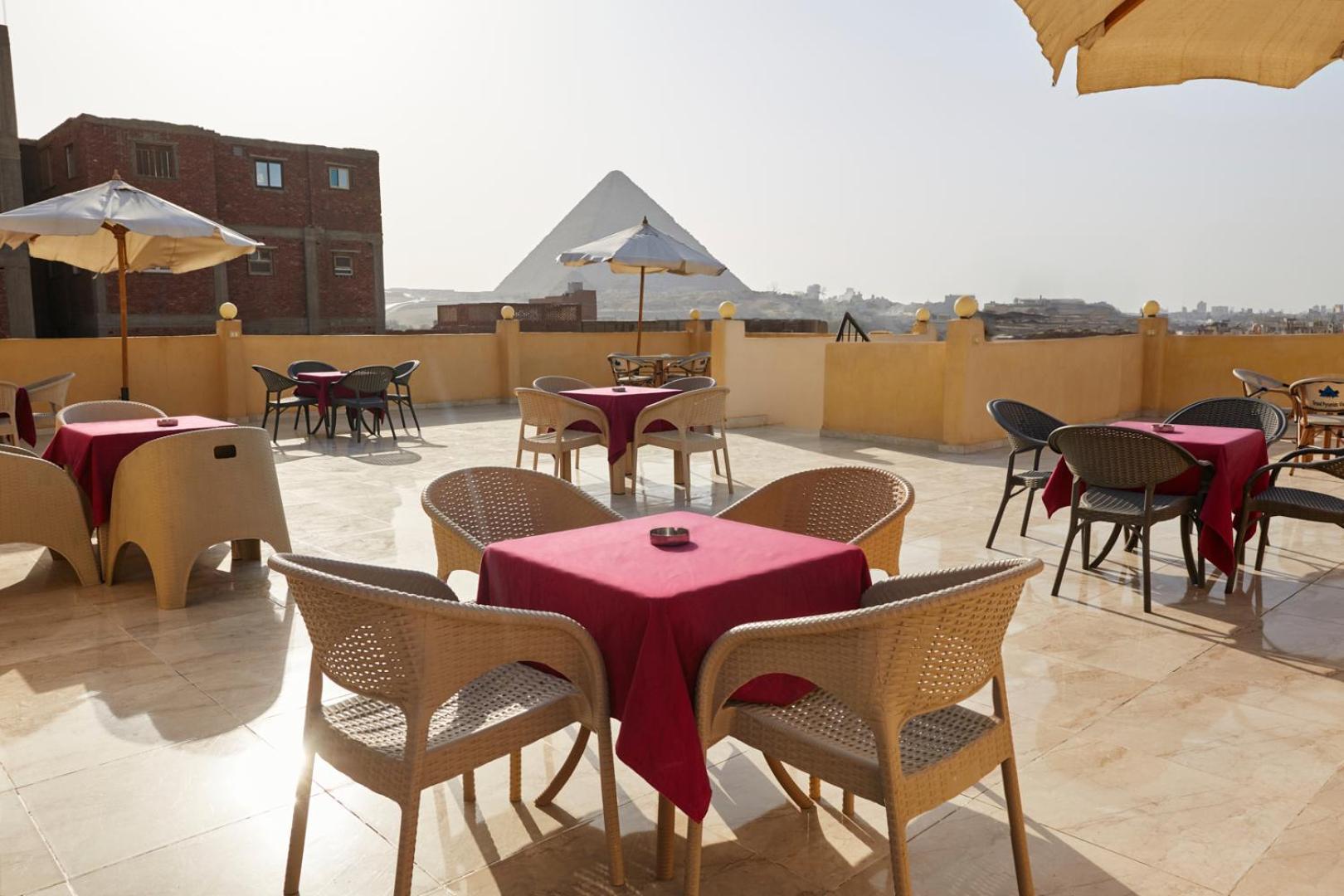 Grand Pyramid View Hotel Kafret el-Gabal Екстериор снимка