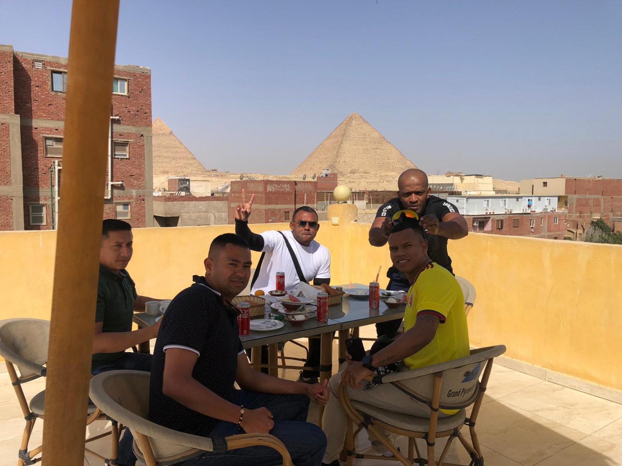 Grand Pyramid View Hotel Kafret el-Gabal Екстериор снимка