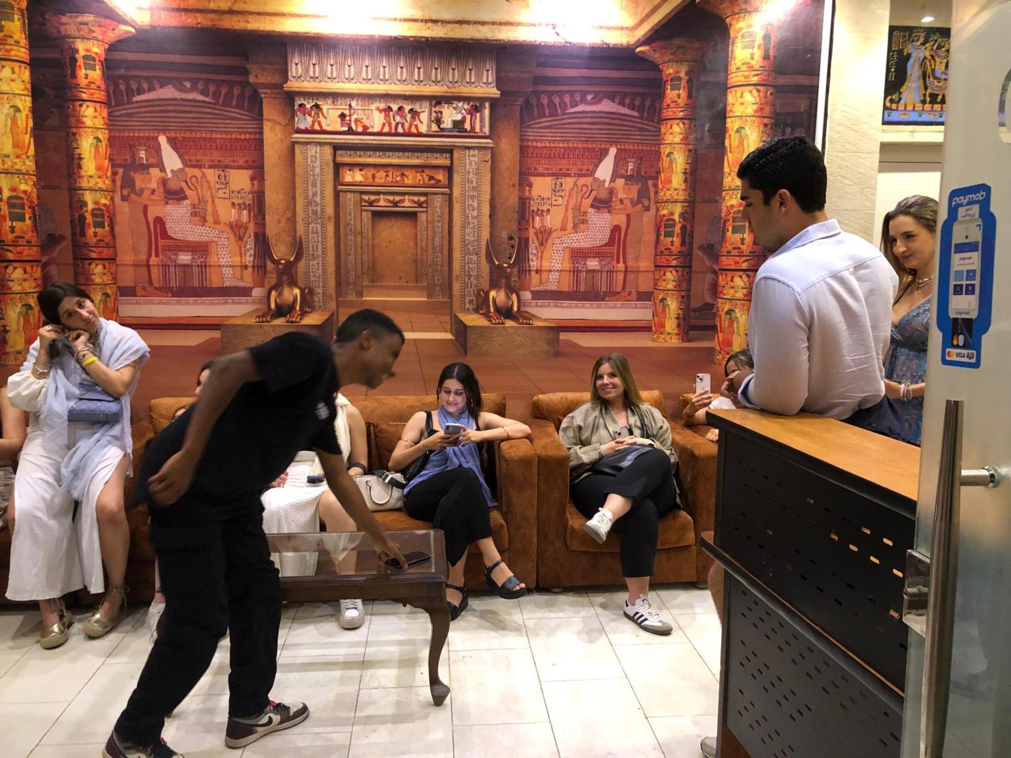 Grand Pyramid View Hotel Kafret el-Gabal Екстериор снимка