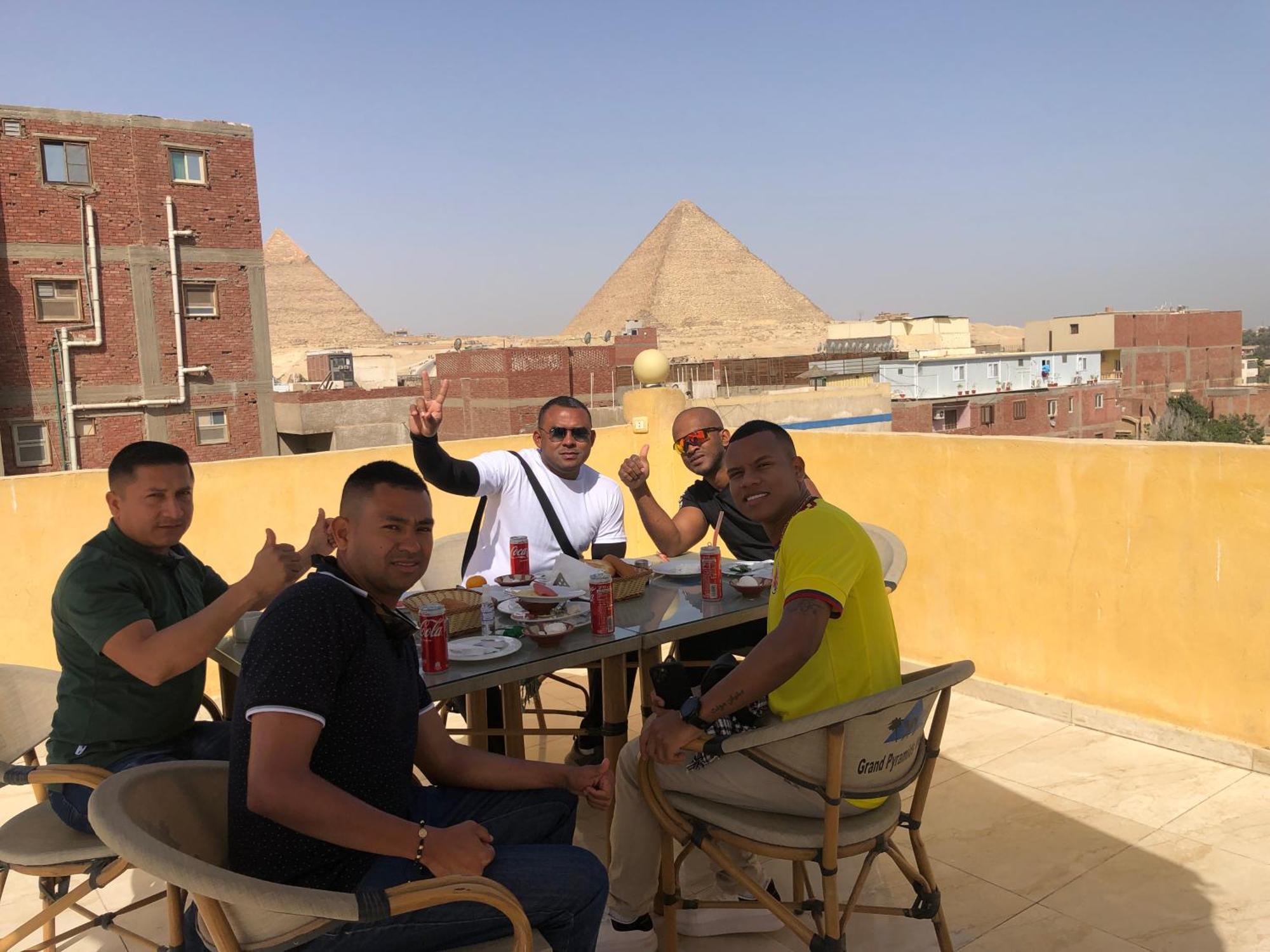 Grand Pyramid View Hotel Kafret el-Gabal Екстериор снимка