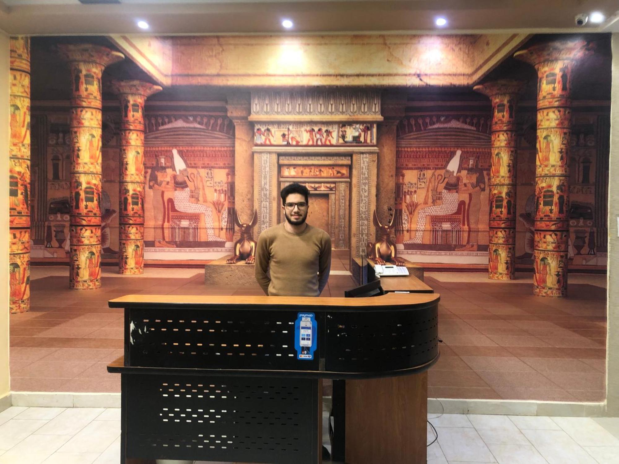 Grand Pyramid View Hotel Kafret el-Gabal Екстериор снимка