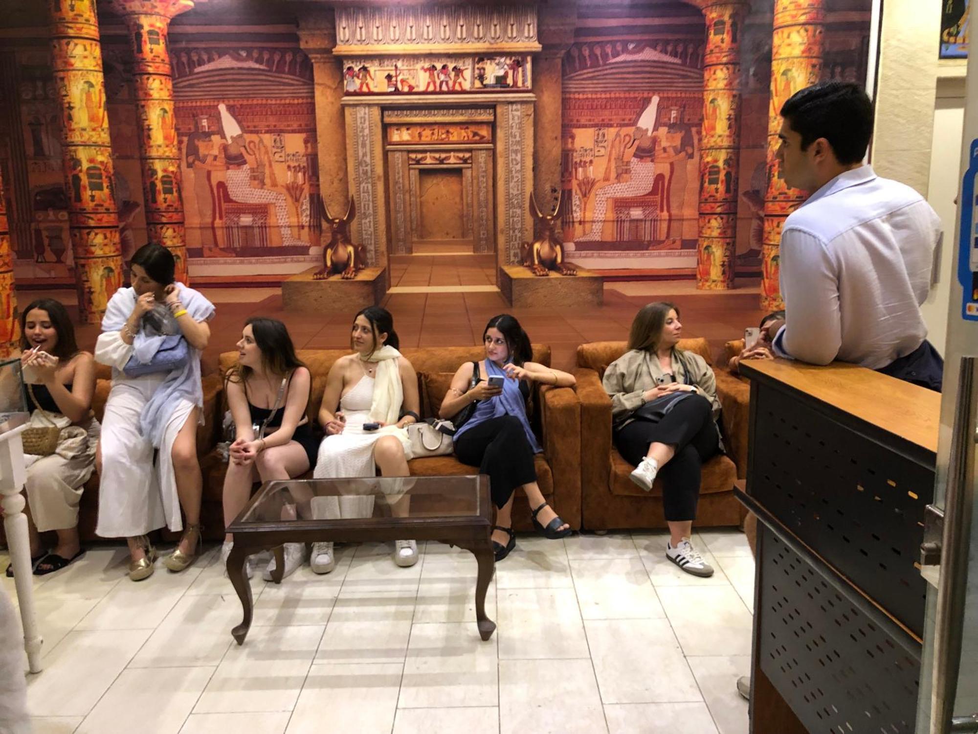 Grand Pyramid View Hotel Kafret el-Gabal Екстериор снимка