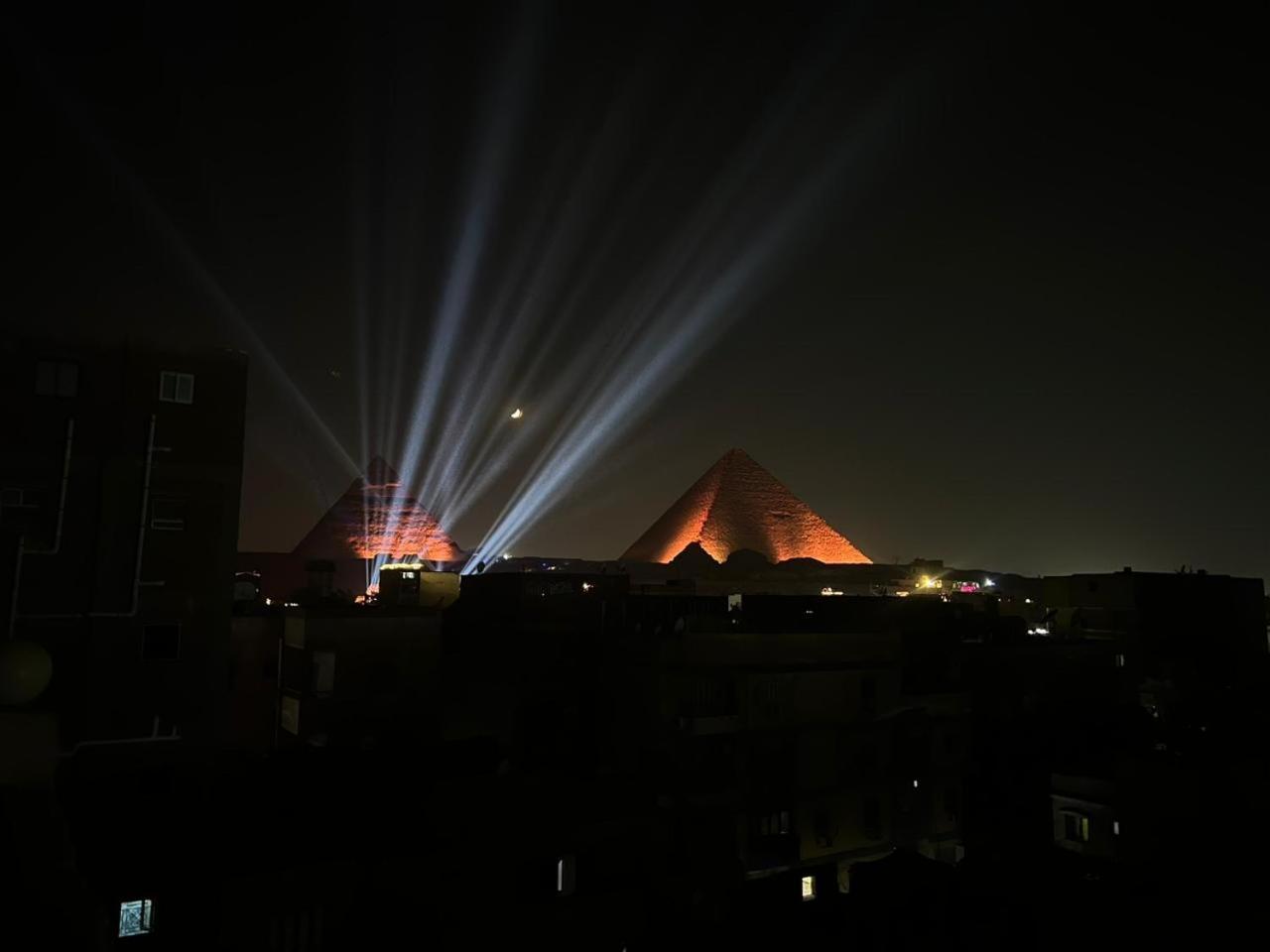 Grand Pyramid View Hotel Kafret el-Gabal Екстериор снимка