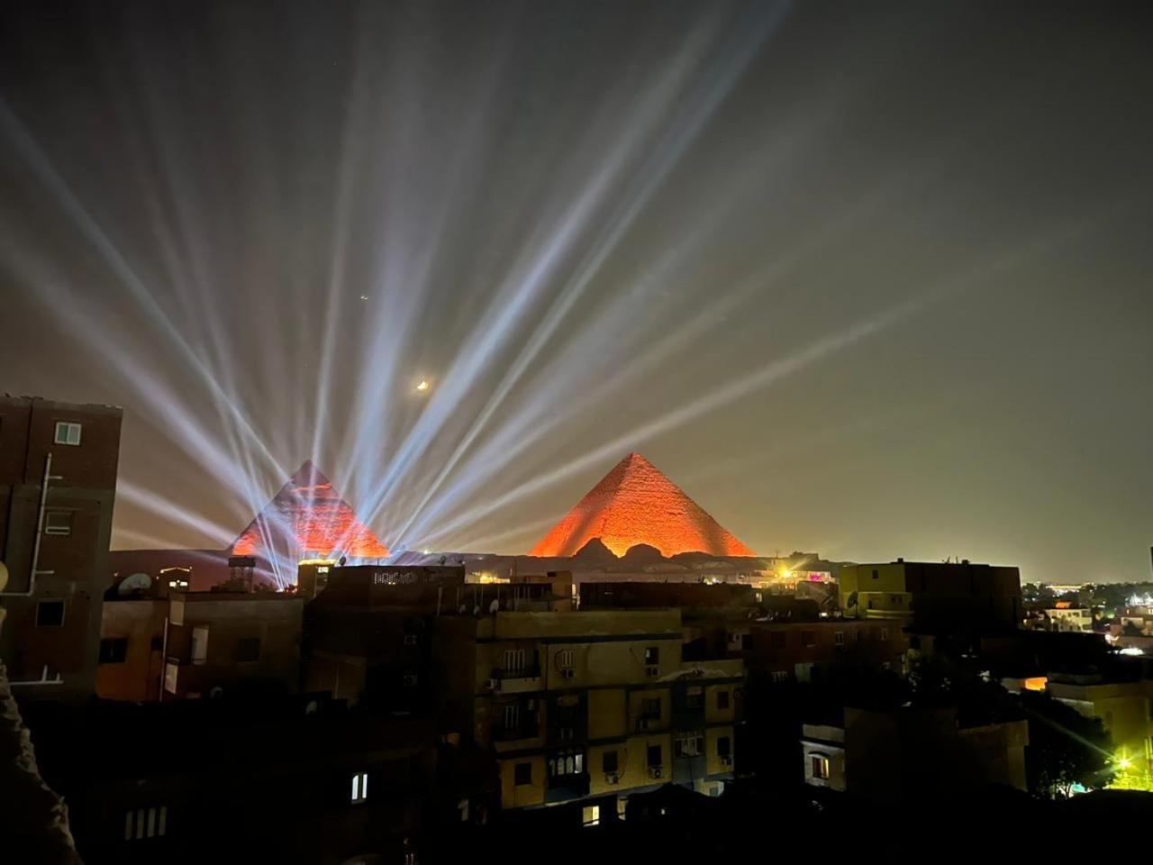 Grand Pyramid View Hotel Kafret el-Gabal Екстериор снимка