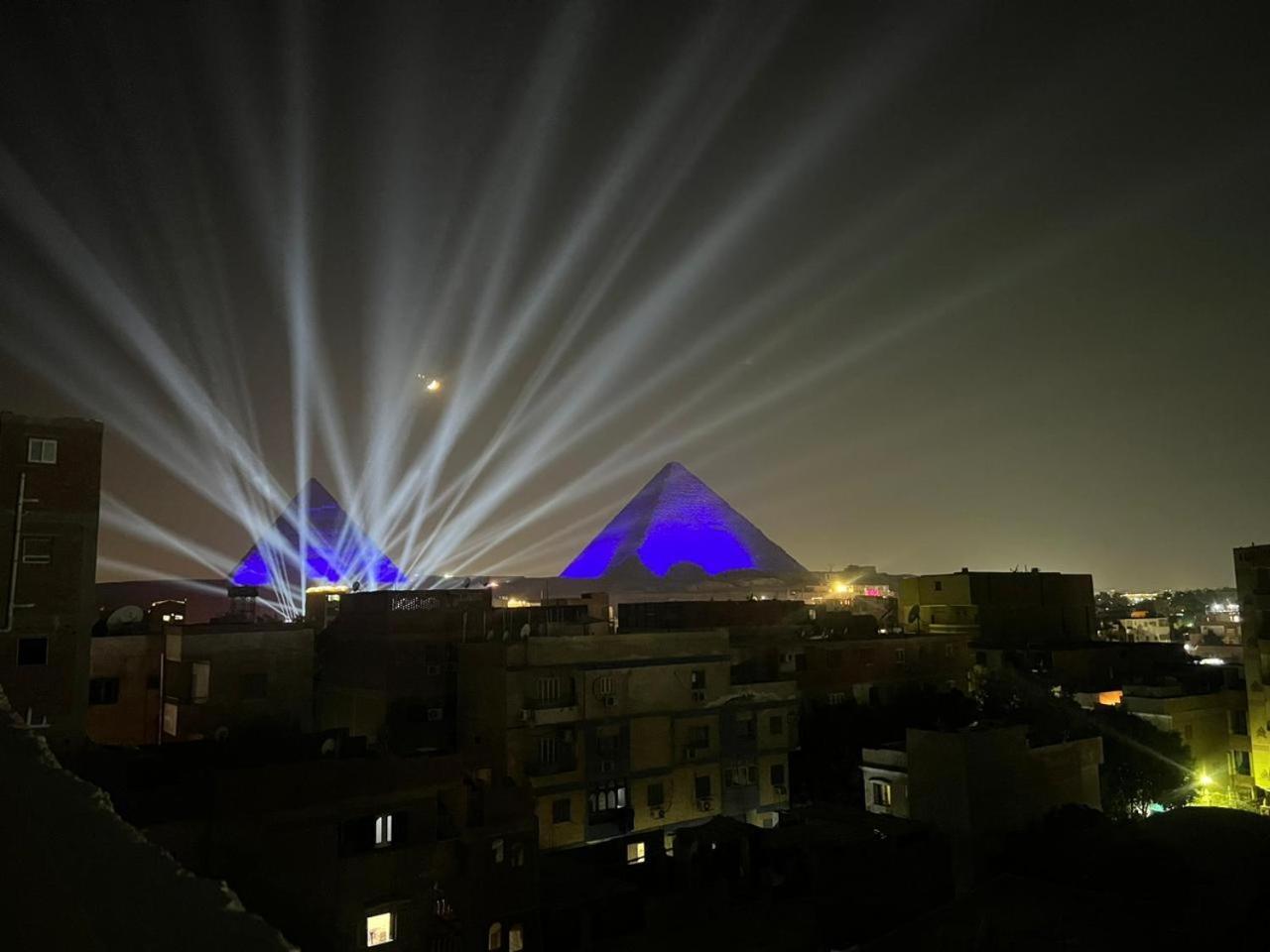 Grand Pyramid View Hotel Kafret el-Gabal Екстериор снимка