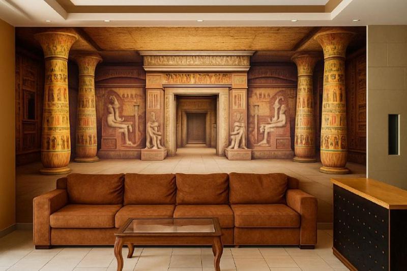 Grand Pyramid View Hotel Kafret el-Gabal Екстериор снимка
